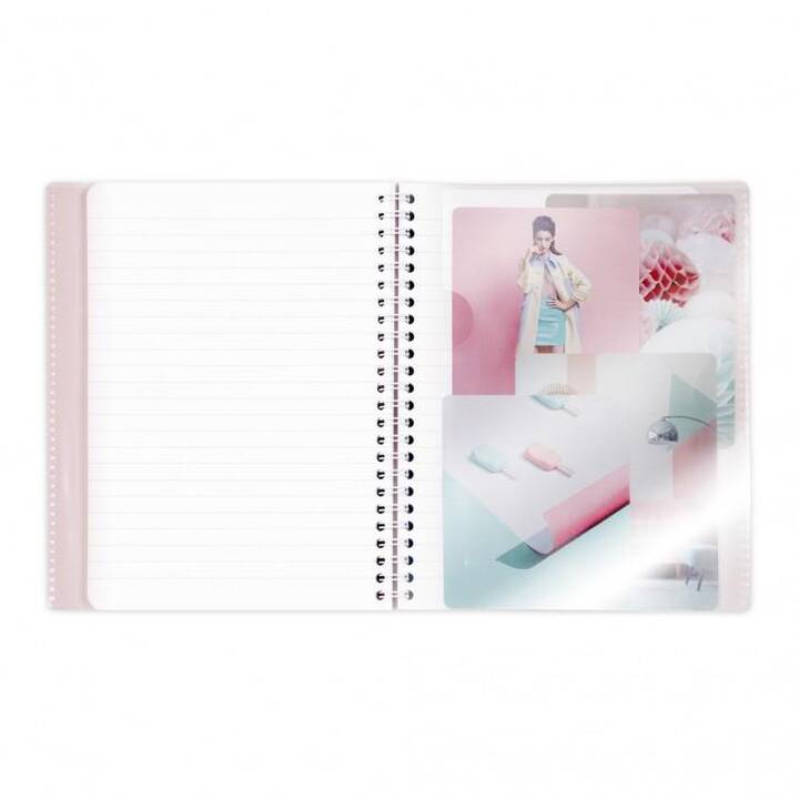 CLAIREFONTAINE Carnets Blush (A4, Ligné)