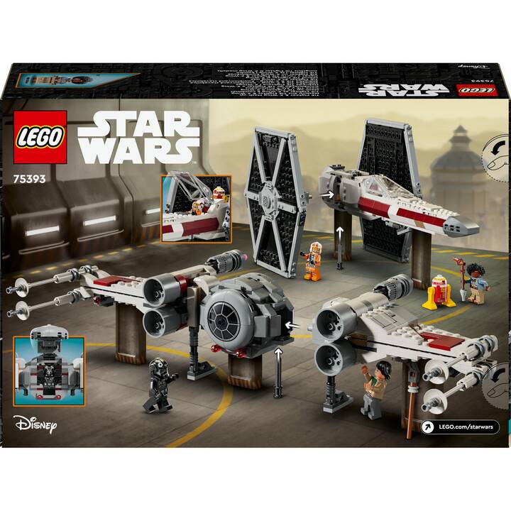 LEGO  Star Wars TIE Fighter et X-Wing à combiner (75393)