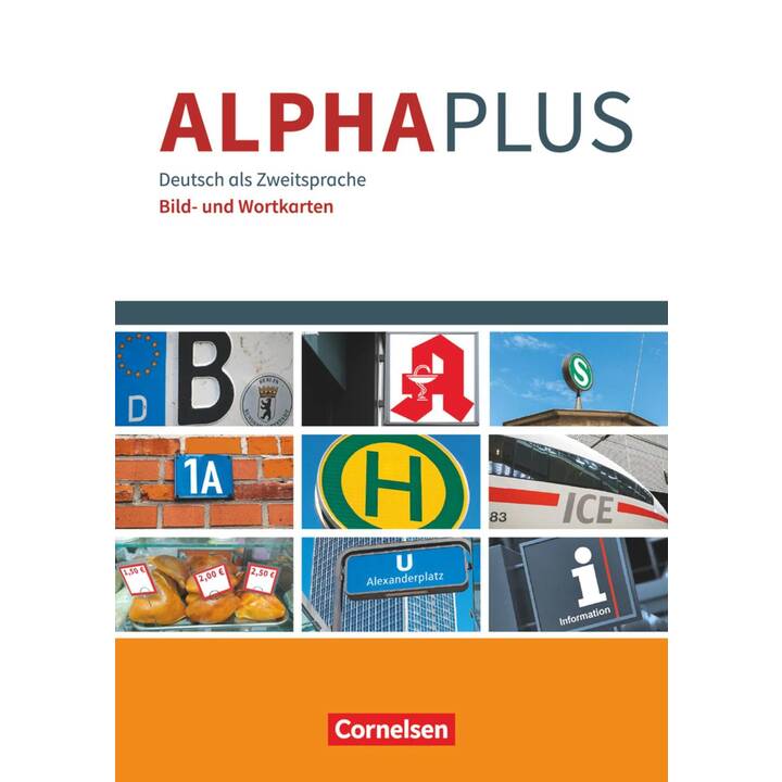 Alpha plus, Deutsch als Zweitsprache, Basiskurs Alphabetisierung, A1, Bild- und Wortkarten, Kartensammlung als Buch