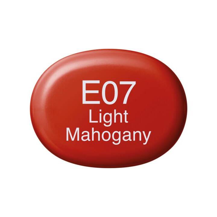 COPIC Marqueur de graphique Sketch E07 Light Mahogany (Rouge, 1 pièce)