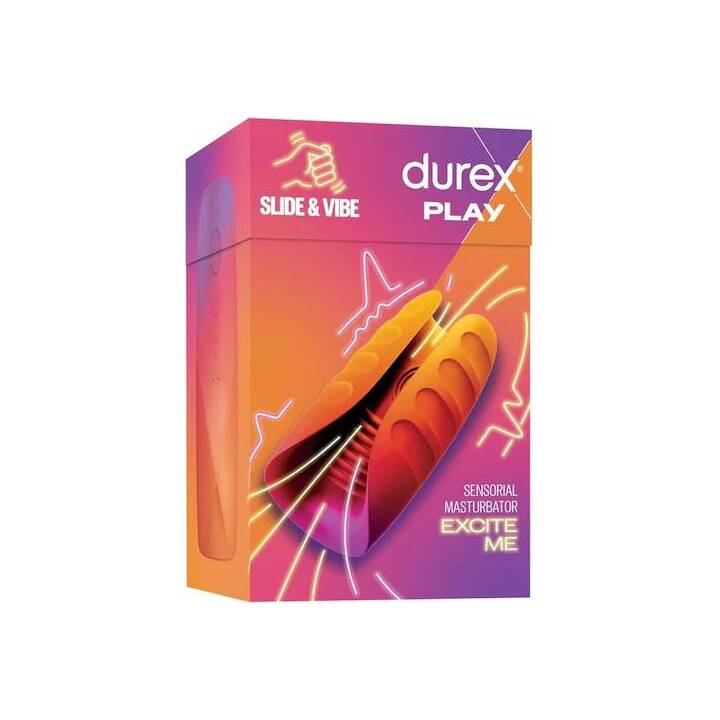 DUREX Play Slide & Vibe Masturbatore (13.2 cm)