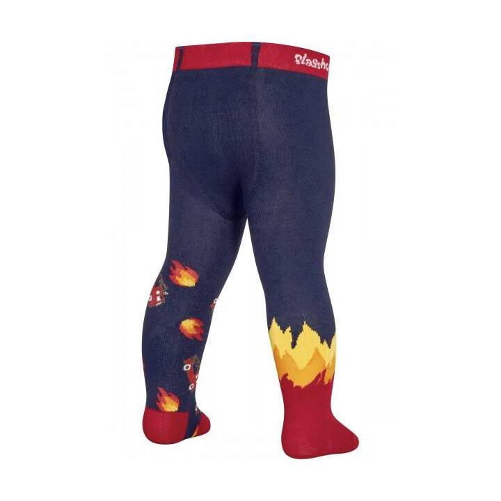 PLAYSHOES Collant bambini (110-116, Giallo, Navy, Rosso)