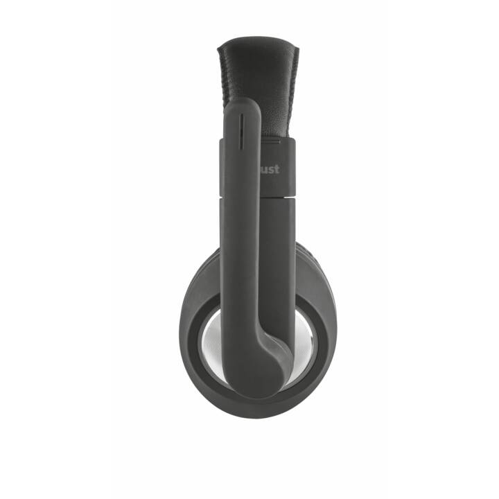 TRUST Office Headset (Over-Ear, Kabel, Schwarz)