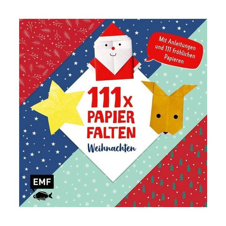 111 x Papierfalten - Weihnachten