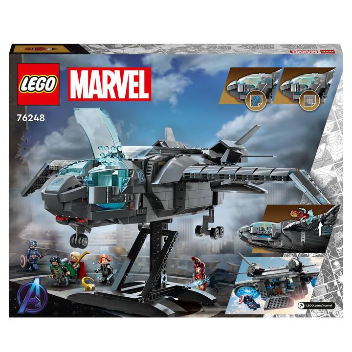 LEGO Marvel Super Heroes Il Quinjet degli Avengers (76248)