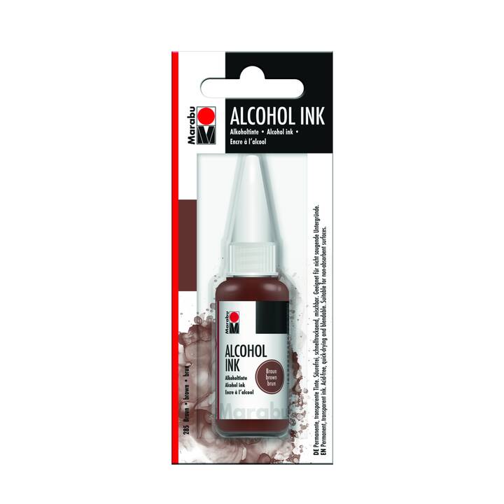 MARABU Alkoholtinte (20 ml, Braun)