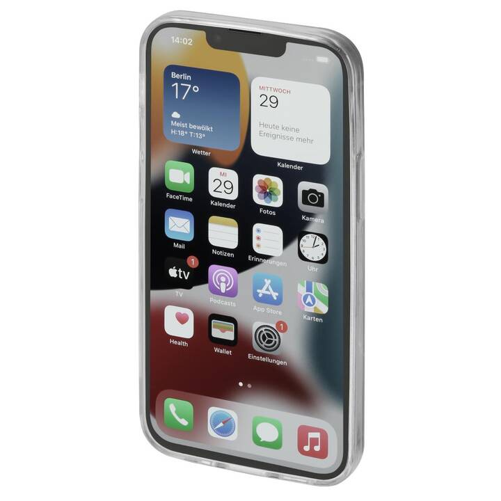 HAMA Backcover Crystal Clear (iPhone 14 Pro Max, Transparente)