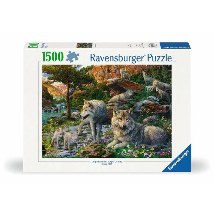 RAVENSBURGER Tiere Puzzle (1500 x 1000 x, 1500 x)