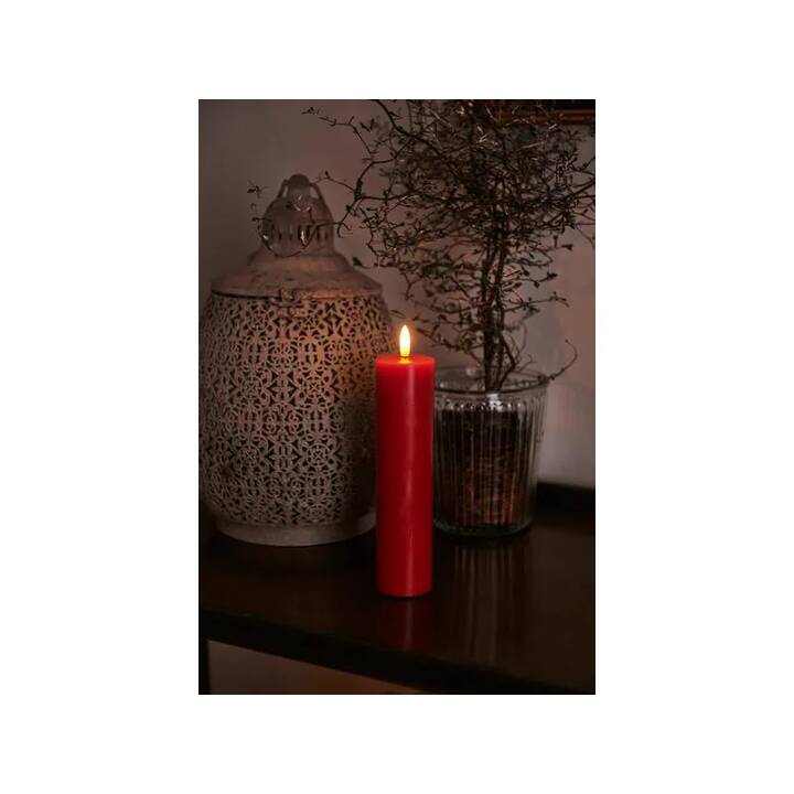 SIRIUS Sille Exclusive Candele LED (Rosso)