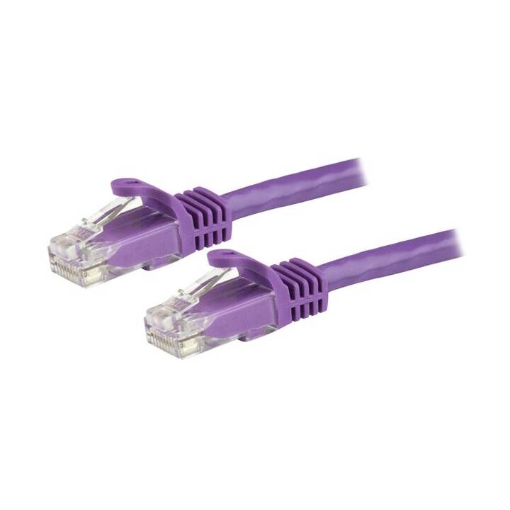 STARTECH Netzwerkkabel - 50 cm - Violett
