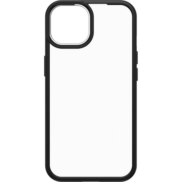 OTTERBOX Backcover React Series (iPhone 13, Transparent, Schwarz, Klar)