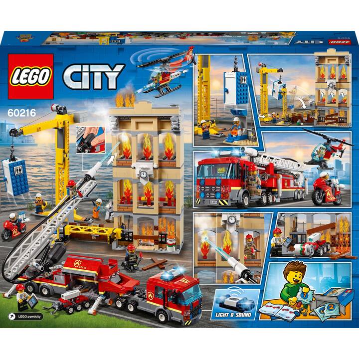 LEGO City Feuerwehr in der Stadt (60216)