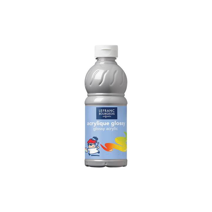 LEFRANC BOURGEOIS Colore acrilica (500 ml, Argento)
