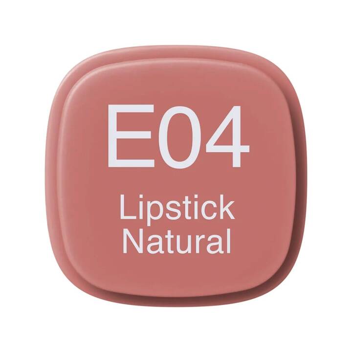 COPIC Marqueur de graphique Classic E04 Lipstick Natural (Almond, 1 pièce)
