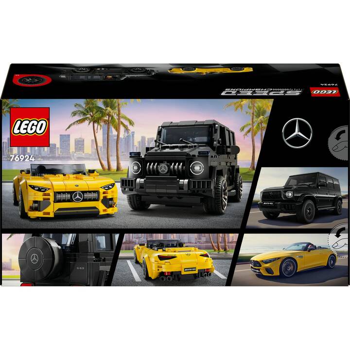 LEGO Speed Champions Mercedes-AMG G 63 et Mercedes-AMG SL 63 (76924)