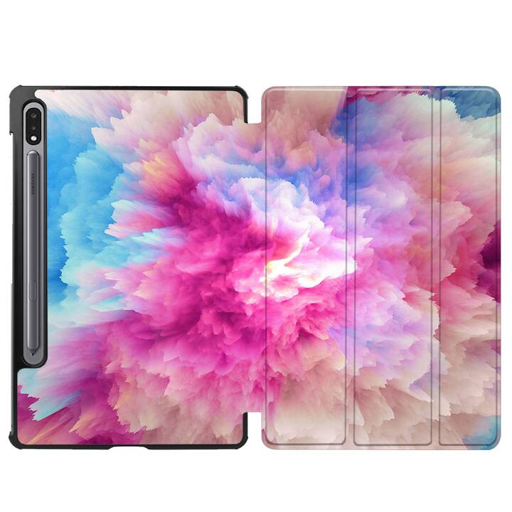 EG cover per Samsung Galaxy Tab S8+ 12.4" (2022) - rosa - cipria