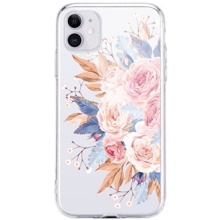 EG coque arrière pour iPhone 12 Mini 5.4" (2020) - fleurs