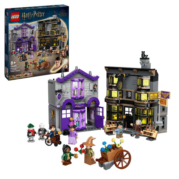 LEGO Harry Potter Ollivander et Madame Guipure, prêt-à-porter pour mages et sorciers (76439)