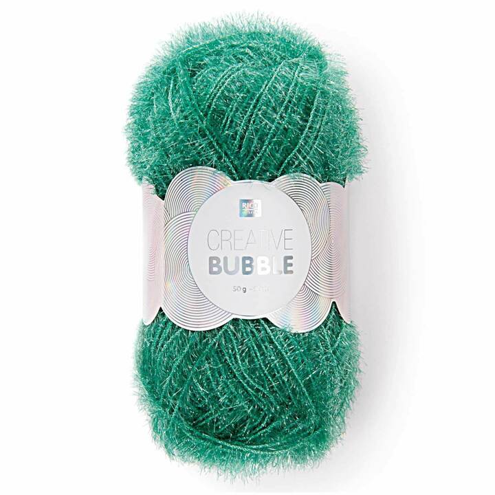 RICO DESIGN Lana Creative Bubble (50 g, Verde)