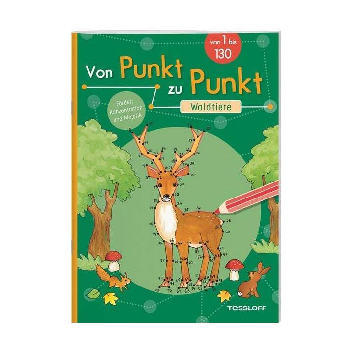 Von Punkt zu Punkt - Waldtiere