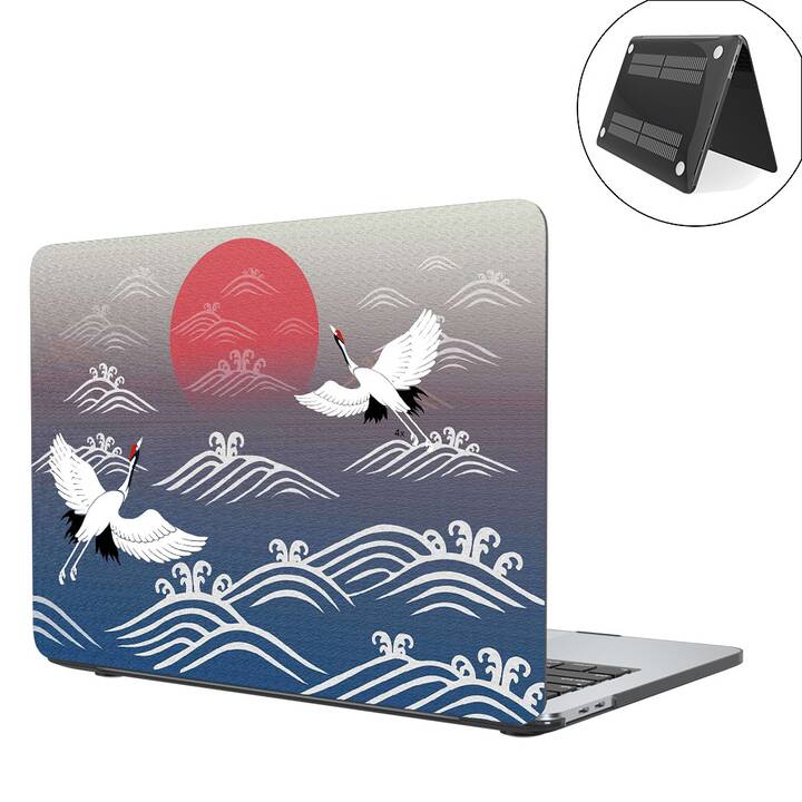 EG cover per MacBook Pro 13" (2020) - blu - animali