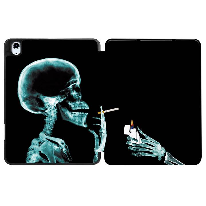 EG coque pour iPad Air 10.9" (2022) 5e génération - noir - squelette