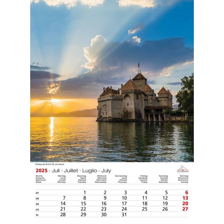 CALENDARIA Panoramakalender 2025 (2025)
