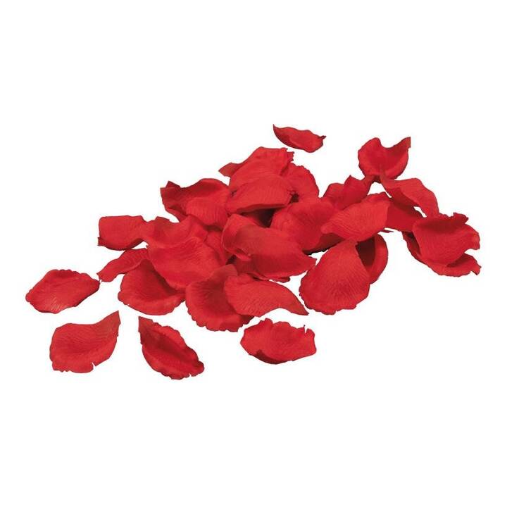 DEKOMAT Rose Fiore artificiale (Rosso)