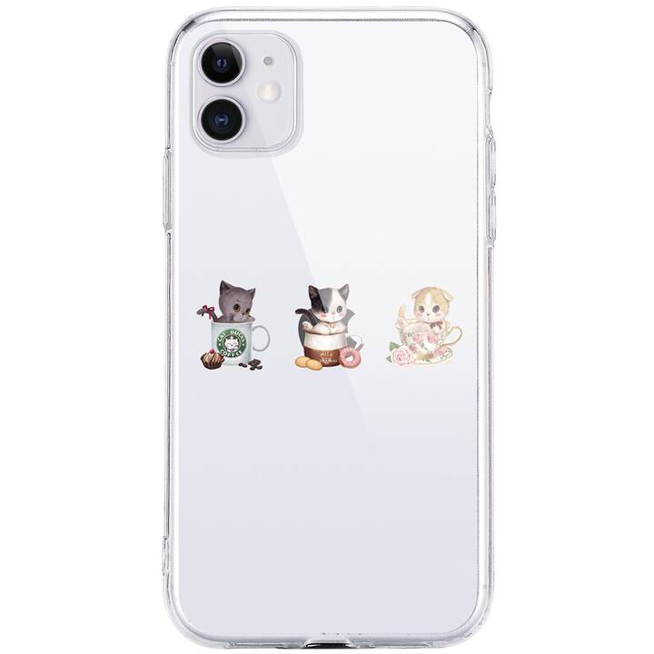 EG cover posteriore per iPhone 12 Mini 5.4" (2020) - gatti