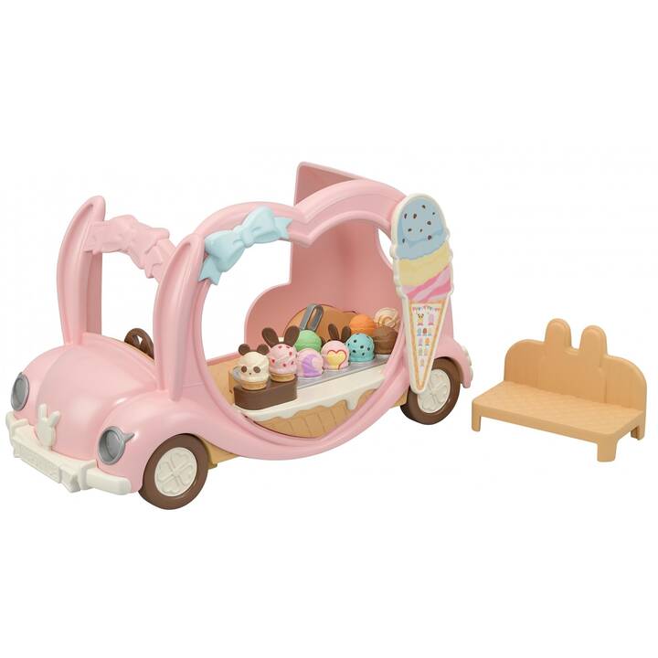 SYLVANIAN FAMILIES Poussette de poupée (Multicolore)