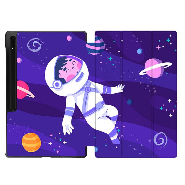 EG Hülle für Samsung Galaxy Tab S8 Ultra 14.6" (2022) - Blau - Universum