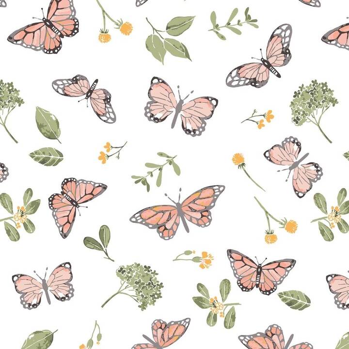 BEBE AU LAIT Cappello da sole Butterfly (Giallo, Arancione, Verde, Bianco)