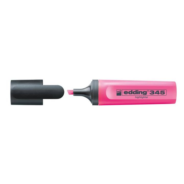 EDDING Evidenziatore 345 (Rosa, 1 pezzo)