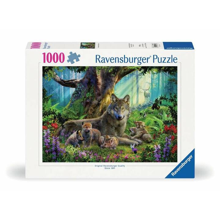 RAVENSBURGER Tiere Puzzle (1000 x 1000 x)