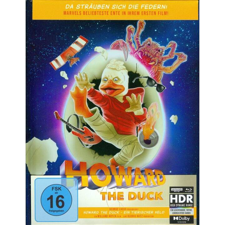 Howard the Duck (4K Ultra HD, Mediabook, Limited Edition, DE, EN)