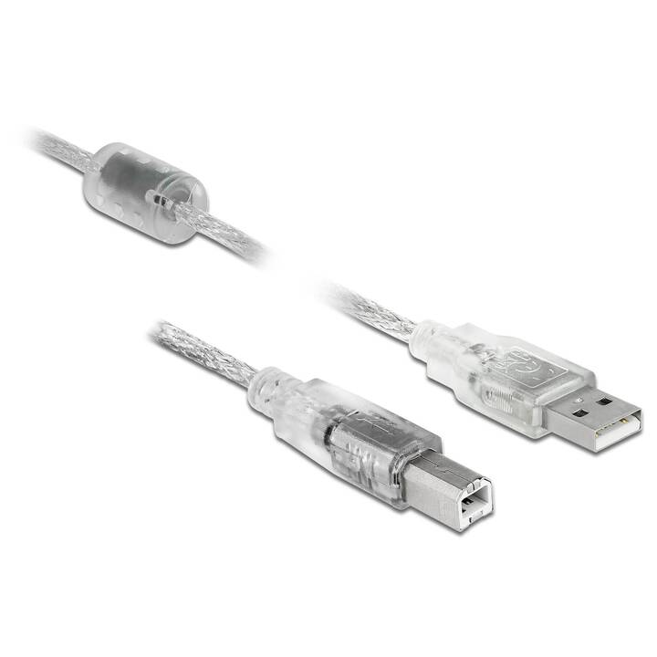 DELOCK Câble USB (USB 2.0 de type A, USB 2.0 de type B, 1.5 m)