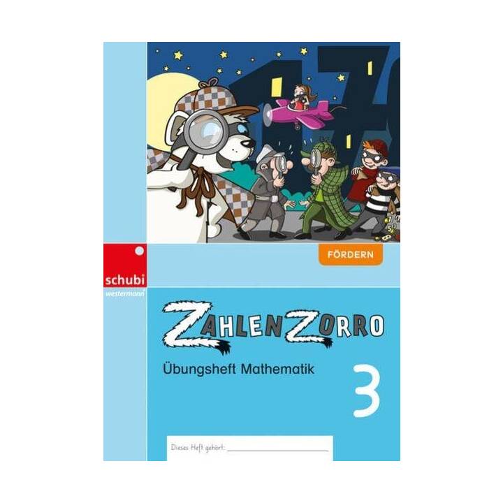 Zahlenzorro Übungsheft Mathematik