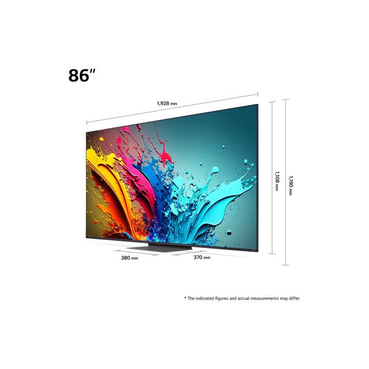 LG 86QNED86T6A Smart TV (86", QNED, Ultra HD - 4K)