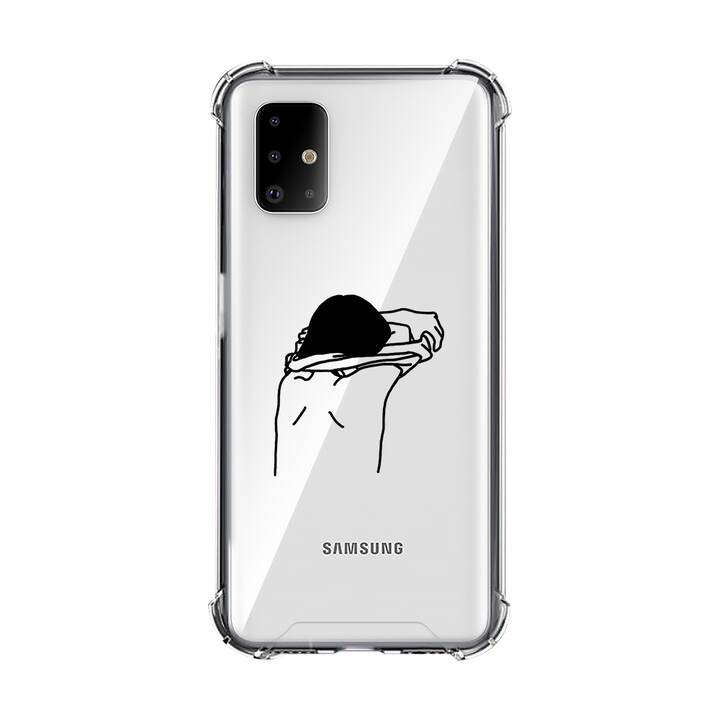 EG Backcover (Galaxy A51, Transparent)