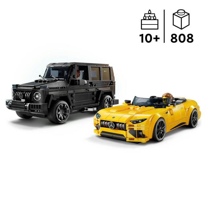 LEGO Speed Champions Mercedes-AMG G 63 et Mercedes-AMG SL 63 (76924)