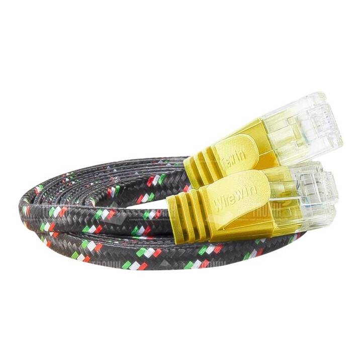 WIREWIN Câble réseau (Fiche RJ-45, 25 cm)
