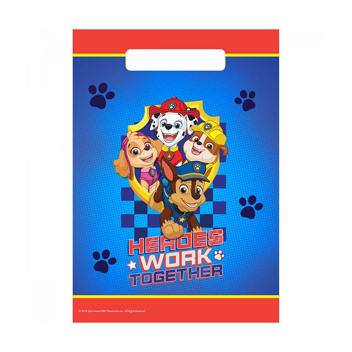 PAW PATROL Pochette de fête (8 pièce)