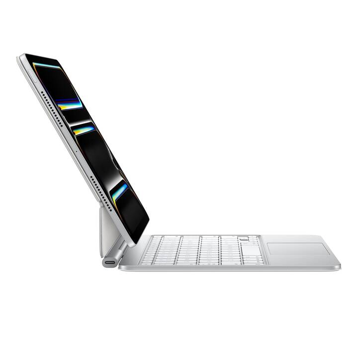 APPLE Magic Keyboard für 11" Type Cover (11", iPad Pro M4, Blanc)