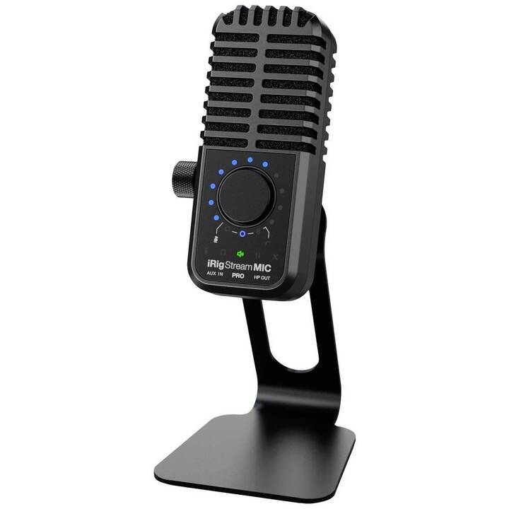 IK MULTIMEDIA iRig Stream Mic Pro Microphone studio (Noir)