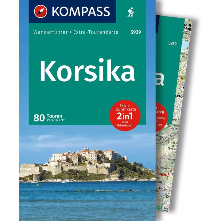 Wanderführer Korsika, 80 Touren mit Extra-Tourenkarte