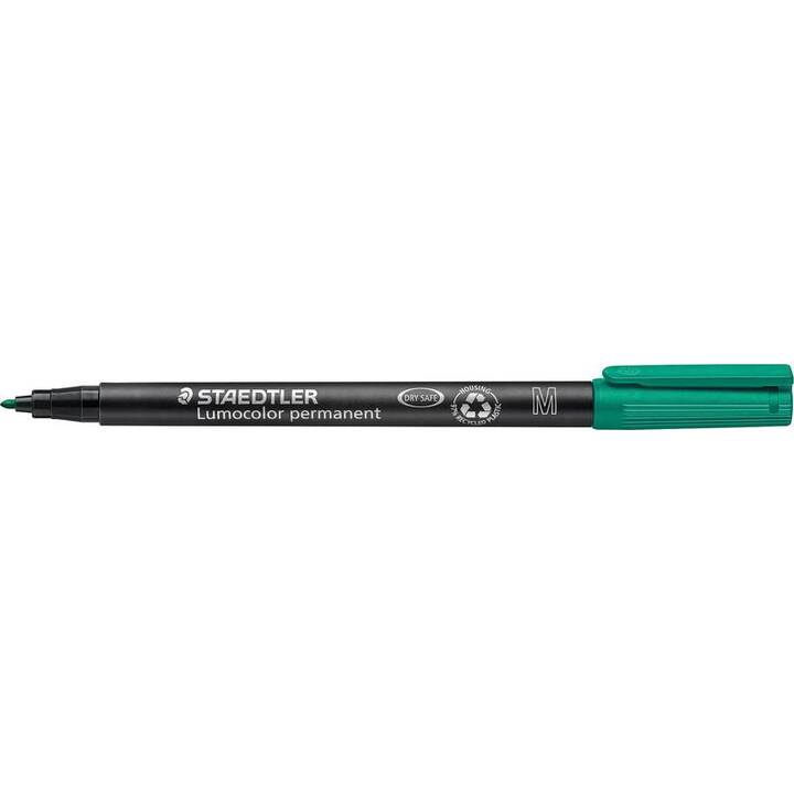 STAEDTLER Feutres pour rétroprojection Lumocolor 317 M (Noir, Vert, Bleu, Rouge, 4 pièce)