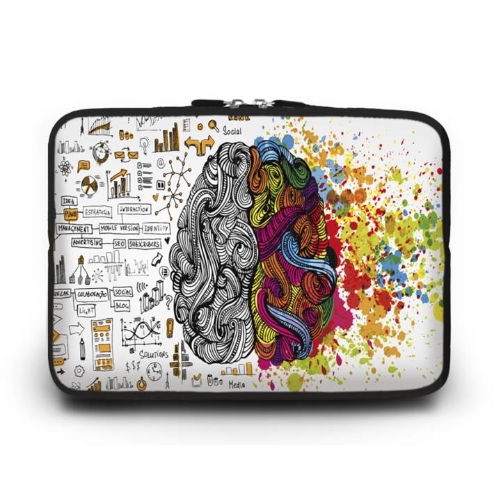 EG HUADO Notebook Tasche für 13" - Gehirn