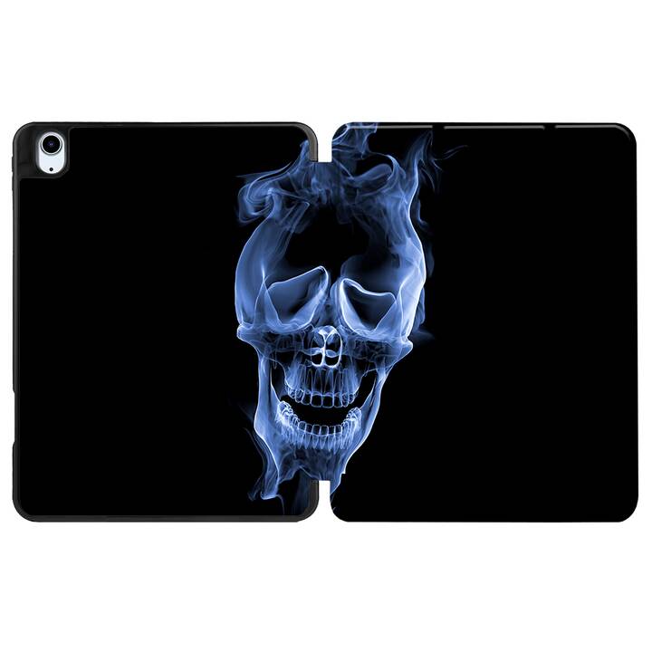 EG coque pour iPad Air 10.9" (2022) 5e génération - noir - tête de mort