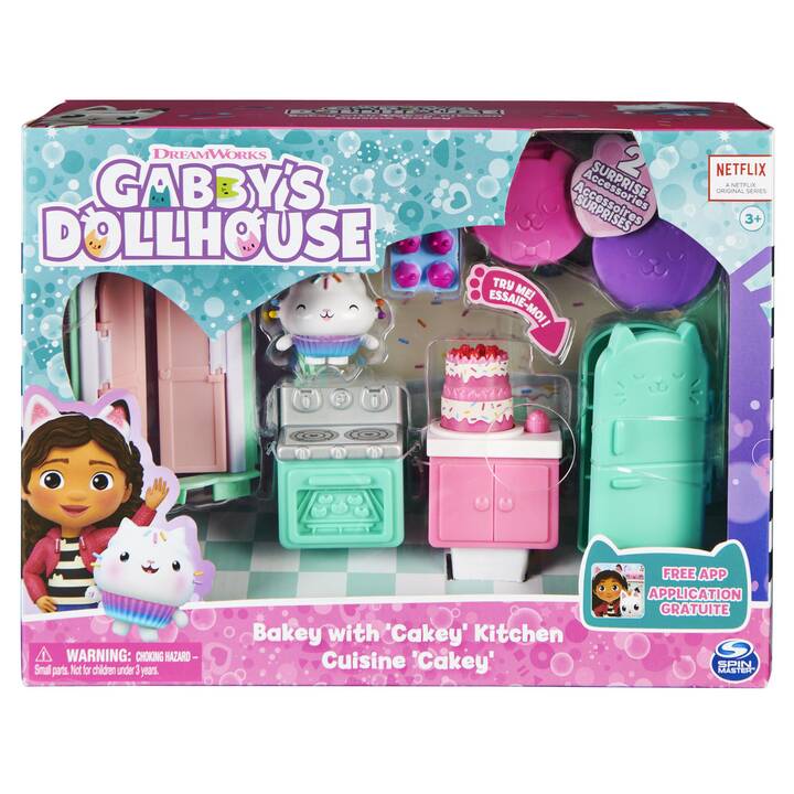 SPINMASTER Gabby's Dollhouse Deluxe Rooms Chat