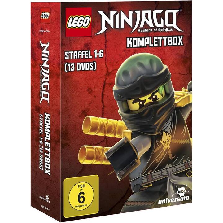 LEGO Ninjago: Masters of Spinjitzu Saison 1 - 6 (DE, EN)